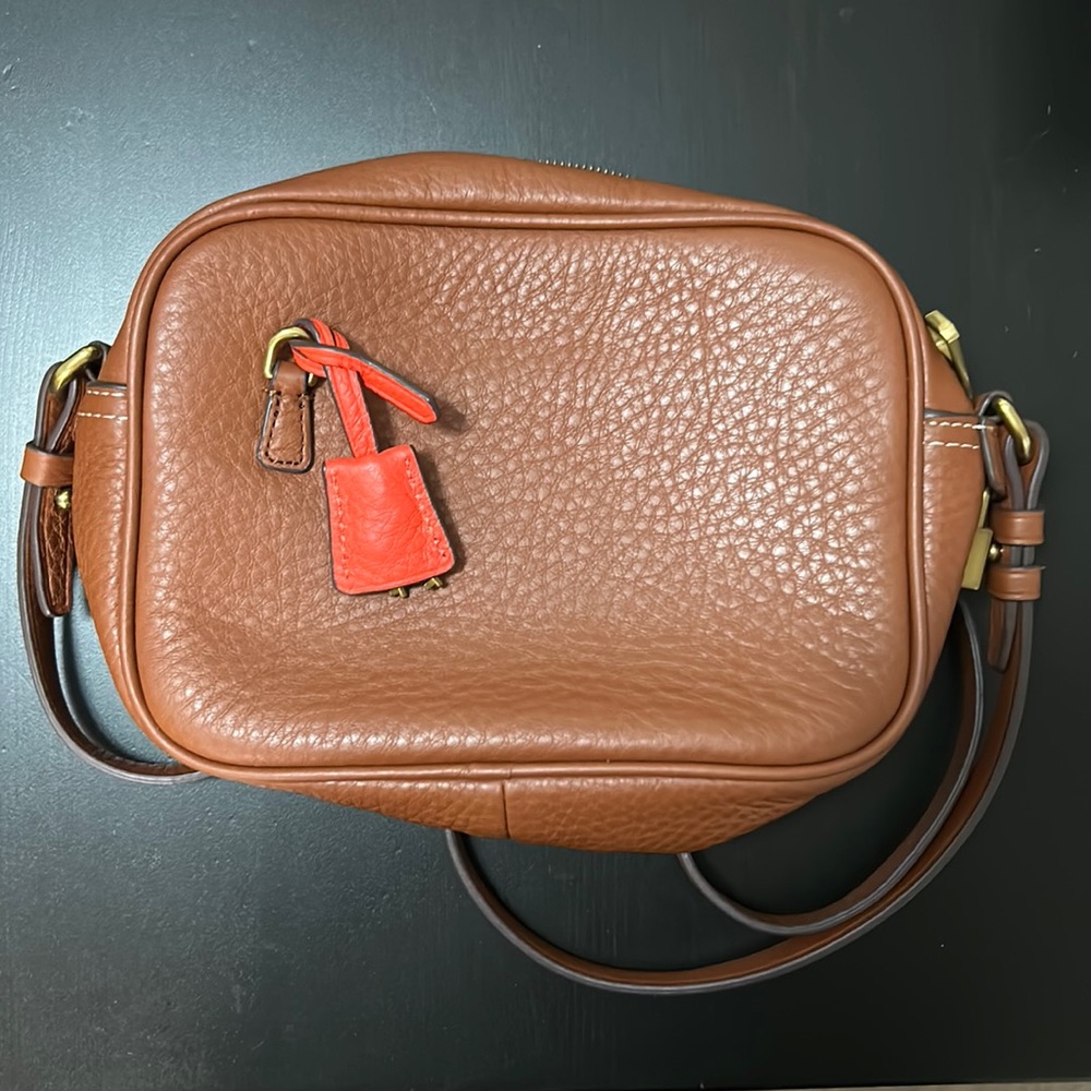 J. Crew Camera Bag Brown